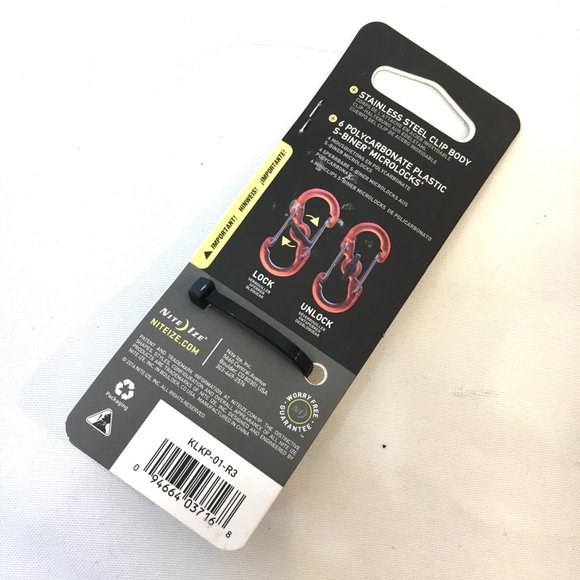 Key Ring Nite Ize Key Rack S Biner Locker Key Hooks NWT NOS - Picture 2 of 2